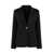 Pinko Pinko Signum Single-Breasted Viscose Blazer Black