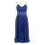 Max Mara Max Mara Clarino Pleated Midi Dress BLUE