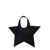 COPERNI 'Star' Black Tote Bag With Logo Lettering On The Front And Star Silhouette In Leather Woman Black