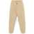 FEAR OF GOD 'Forum' Beige Pants With Elastic Drswstring Waist And Logo Patch On The Front In Cotton Blend Man Beige