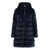 Herno Herno Faux Fur Down Coat BLUE