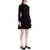 Valentino Garavani Mini Viscose And Wool Dress NERO