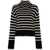 Lisa Yang Lisa Yang Striped Cashmere Jumper Black