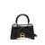 Balenciaga Balenciaga Hourglass Xs Leather Handbag Black