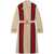 Gucci Gucci Web Detail Cotton Trench Coat Brown