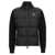 Moncler Grenoble Moncler Grenoble Two-Material Cardigan Black