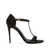 Dolce & Gabbana Dolce & Gabbana Satin T-Bar Sandals Black