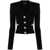 Balmain Balmain Buttoned V-Necked Cardigan Black