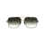 DITA Dita Sunglasses 03 BLACK RODHIUM - BRUSHED WHITE GOLD W/ DARK G-15