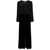 Emporio Armani Emporio Armani Velvet Long Dress Black