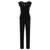 NORMA KAMALI Norma Kamali V-Neck Jumpsuit Black