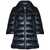 Herno Herno Cleofe Midi Down Jacket BLUE