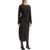 LEMAIRE Long-Sleeved Twisted Dress DARK ESPRESSO