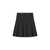 Ganni GANNI BLACK PLEATED MINI SKIRT Black