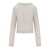 Cruna CRUNA LORRAINE PEARL GREY CREWNECK SWEATER White