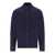 Barbour BARBOUR ESSENTIAL PATCH BLUE CARDIGAN Blue