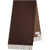 MAISON  KITSUNE Scarf Brown