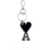 AMI Paris Keyrings Black