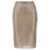 GIUSEPPE DI MORABITO Giuseppe Di Morabito Crystal Skirt Beige