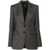 Pinko Pinko Gray Single-Breasted Ruota Blazer GREY