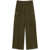 Pinko Pinko Wide Brown Pelaggi Pants With Pockets BROWN