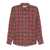 PAURA Paura Zerin Oversized Shirt Clothing 600 RED CHECK