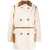 STAND STUDIO Stand Studio Long Chloe Coat In Faux Shearling BIANCO E MARRONE