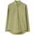 Burberry Burberry Logo-Embroidered Cotton Shirt Green