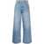 AGOLDE Agolde Low Slung Baggy Jeans In Cotton Blend BLU DENIM CHIARO