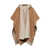 Fendi Fendi 'Fendi Roma' Poncho Beige