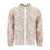 BODE Bode "Peony Lace" Shirt PINK