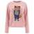 MAISON KITSUNÉ Maison Kitsuné "Intarsia Fox" Sweater PINK