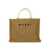 Marni Marni Raffia-Effect Small Tote Bag Beige