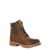 Timberland Brown Water-Proof Boots With Logo In Leather Man BROWN