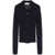 OFFICINE GENERALE Officine Générale Jana Ribbed Itl Shiny Viscose Clothing DARK NAVY