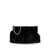 Furla Furla Nuvola Mini Crossbody Pouch - Velvet Satin Bags O6000 NERO