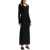 Y PROJECT Maxi Knit Dress In Italian BLACK