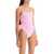 HUNZA G. Petra One-Piece Swims BUBBLEGUM