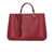 Emporio Armani EMPORIO ARMANI MYEA BURGUNDY SHOPPING BAG Red