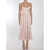 ZIMMERMANN Corset Midi Dress PINK