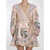 ZIMMERMANN Wylie Mini Wrap Frill Dress MULTICOLOR