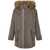 P.A.R.O.S.H. P.A.R.O.S.H. Pileak Wool Parka Brown