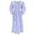 Ganni Ganni Striped Smock Dress BLUE