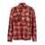 Palm Angels Multicolor Vintage Check Motiv Shirt In Cotton Blend Man MULTICOLOR