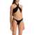 REINA OLGA Racehorse Bikini Set BLACK