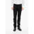 CORNELIANI Id Stretch Cotton Chinos Pants With Flap Back Pockets Black