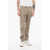 CORNELIANI 4-Pocketed Leader Cotton Blend Pants With Belt Loops Beige