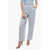 Emporio Armani Relaxed-Fit Pants With Dreapped Dettailing Light Blue