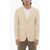 CORNELIANI Stretch Cotton Easy Light 2-Button Blazer Beige