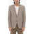 CORNELIANI Cc Collection District Check Motif Side Vents Notch Lapel 2- Multicolor